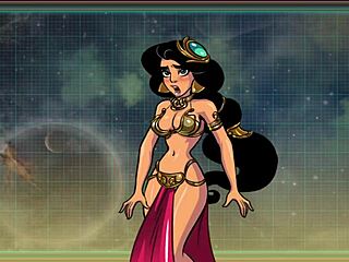 Akaburs prinsesse Jasmine bliver malket og suttet i del syv af Channel 34