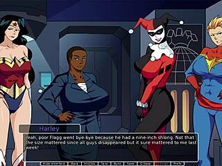 Harley Quinn daje oralni seks v prvem delu Infinity Crisis