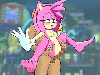 Cartoon porn compilation featuring Amy rose's attempts to resist orgasm