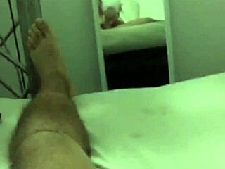 Periscope view of a gay man's live masturbation session