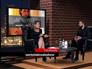 Remaja amatur mendapat intim dalam Santalatina Da Show