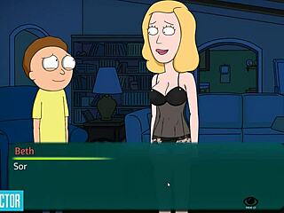 Hot porn in 3D: Rick and Morty's summer boobjob offer for 18-year-olds
