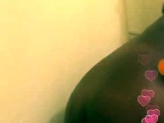 Masturbation Session with a Black Beauty on Webcam