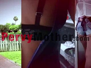 Mature mom and stepson engage in taboo sexual activity on Pervymother com