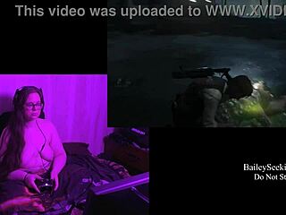 Natural tits and big booty: The ultimate naked gaming experience