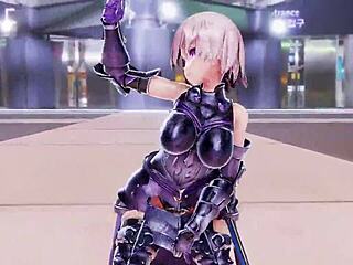 Mashu flaunts her sexy body for cosplay money in this steamy video