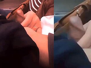 Intense Blowjob and Sex on a Car with a Huge Mbbg