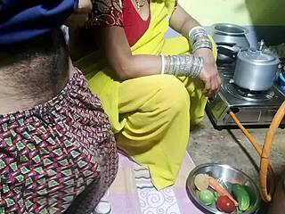 แม่บ้านอินเดียได้รับการเย็ดจากด้านหลังในห้องครัวจนถึงเพลง Bangladeshi