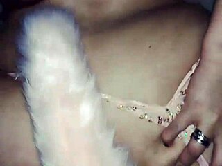 Bianquinhafox's hardcore doggy style romp in a sexy dress